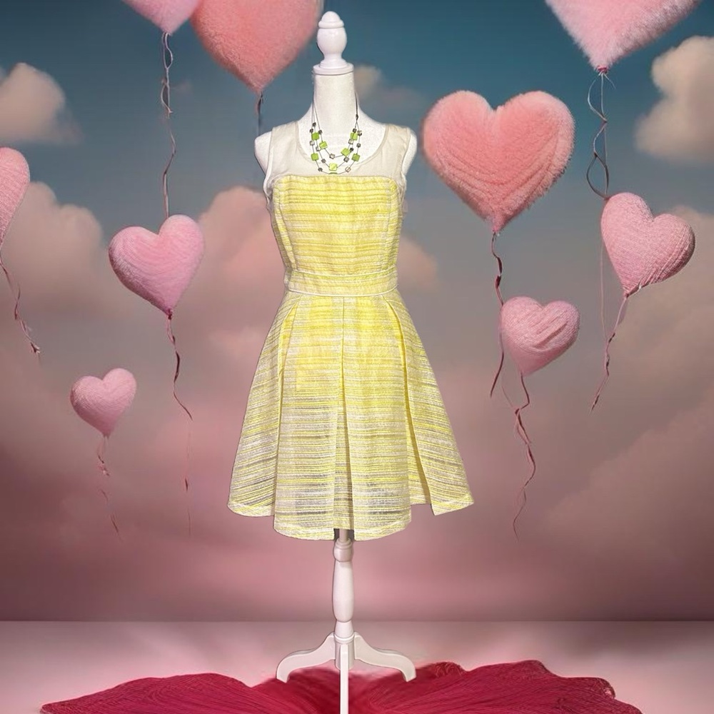 Ryu Yellow Striped Dress